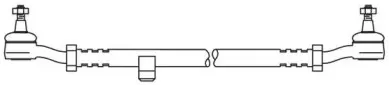 1293 FRAP Поперечная рулевая тяга