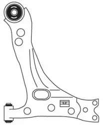 2061 FRAP Рычаг независимой подвески колеса, подвеска колеса