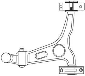 2164 FRAP Рычаг независимой подвески колеса, подвеска колеса