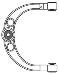 3122 FRAP Рычаг независимой подвески колеса, подвеска колеса