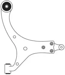 3846 FRAP Рычаг независимой подвески колеса, подвеска колеса