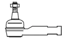 4409 FRAP Наконечник поперечной рулевой тяги