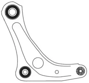 4475 FRAP Рычаг независимой подвески колеса, подвеска колеса