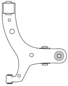 4614 FRAP Рычаг независимой подвески колеса, подвеска колеса