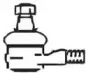 584 FRAP Наконечник поперечной рулевой тяги