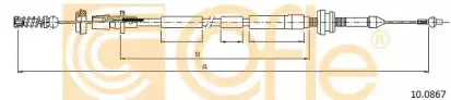 10.0867 COFLE Тросик газа