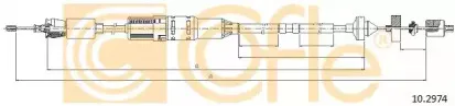 10.2974 COFLE Трос, управление сцеплением