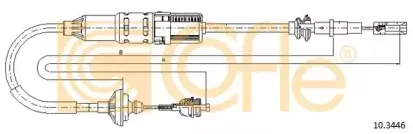 10.3446 COFLE Трос, управление сцеплением