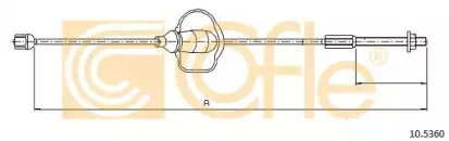10.5360 COFLE Трос, стояночная тормозная система