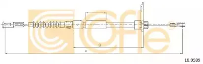 10.9589 COFLE Трос, стояночная тормозная система