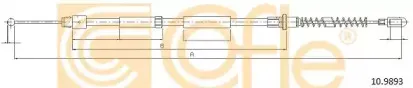 10.9893 COFLE Трос, стояночная тормозная система