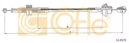 11.0172 COFLE Тросик газа