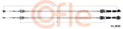 11.2830 COFLE Трос, ступенчатая коробка передач