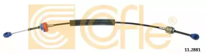 11.2881 COFLE Трос, ступенчатая коробка передач