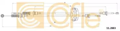 11.2883 COFLE Трос, ступенчатая коробка передач