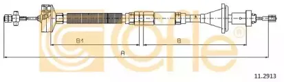 11.2913 COFLE Трос, управление сцеплением