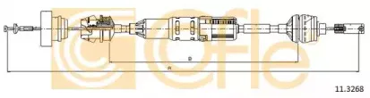11.3268 COFLE Трос, управление сцеплением
