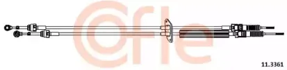 113361 COFLE Трос, ступенчатая коробка передач