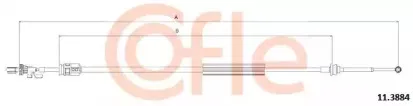 11.3884 COFLE Трос, ступенчатая коробка передач