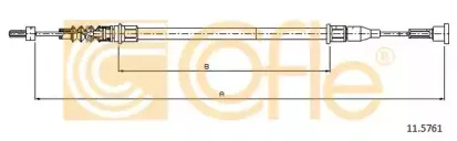 11.5761 COFLE Трос, стояночная тормозная система