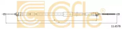 11.6578 COFLE Трос, стояночная тормозная система