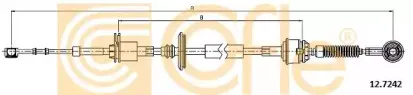 12.7242 COFLE Трос, ступенчатая коробка передач