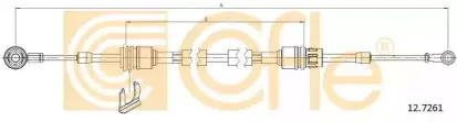 12.7261 COFLE Трос, ступенчатая коробка передач