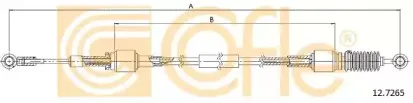 12.7265 COFLE Трос, ступенчатая коробка передач