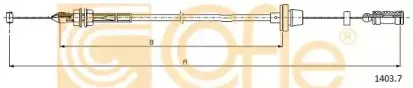 1403.7 COFLE Тросик газа