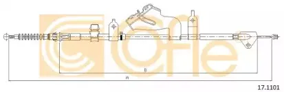 17.1101 COFLE Трос, стояночная тормозная система
