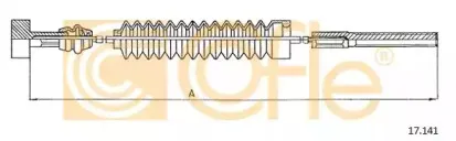 17.141 COFLE Трос, стояночная тормозная система
