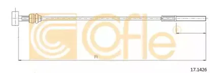 17.1426 COFLE Трос, стояночная тормозная система