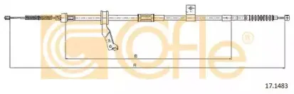 17.1483 COFLE Трос, стояночная тормозная система