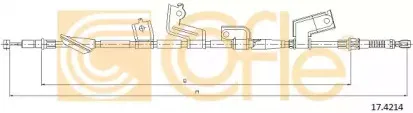 17.4214 COFLE Трос, стояночная тормозная система