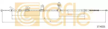 17.4221 COFLE Трос, стояночная тормозная система