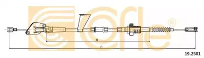 19.2501 COFLE Трос, управление сцеплением