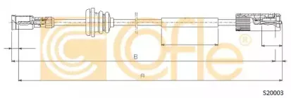 S20003 COFLE Тросик спидометра