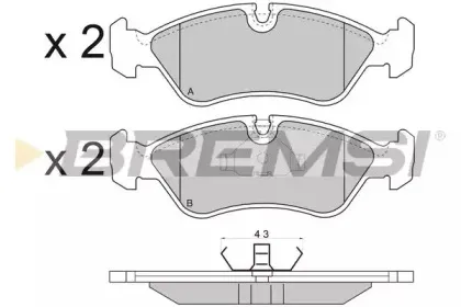 BP2417 BREMSI