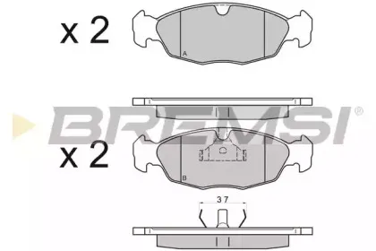 bremsi-bp2584