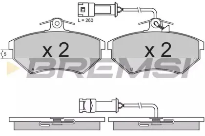 BP2643 BREMSI