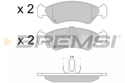BP2671 BREMSI