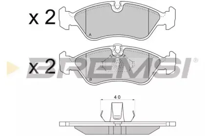 BP2704 BREMSI
