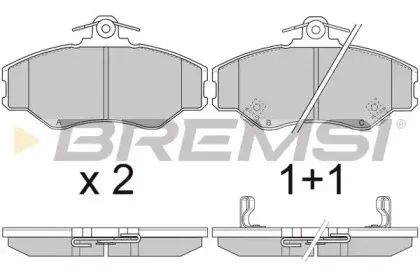 bremsi-bp2708