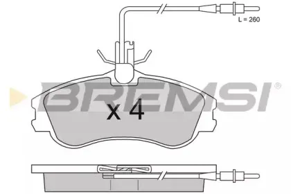 bremsi-bp2711