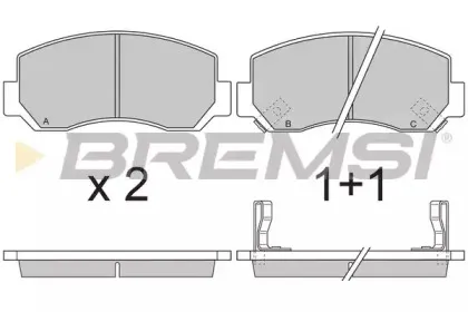bremsi-bp2727