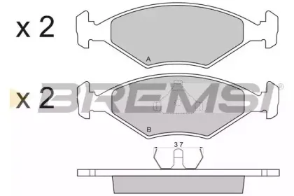 bremsi-bp2822