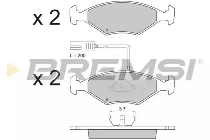 bremsi-bp2823