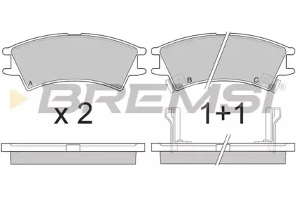 bremsi-bp2825