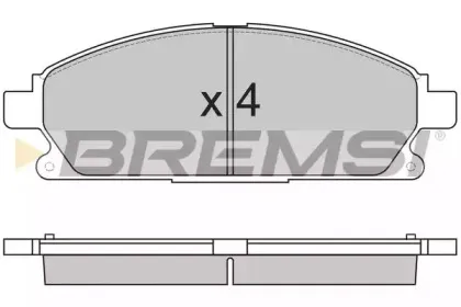 BP2857 BREMSI