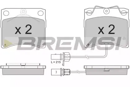 BP2869 BREMSI